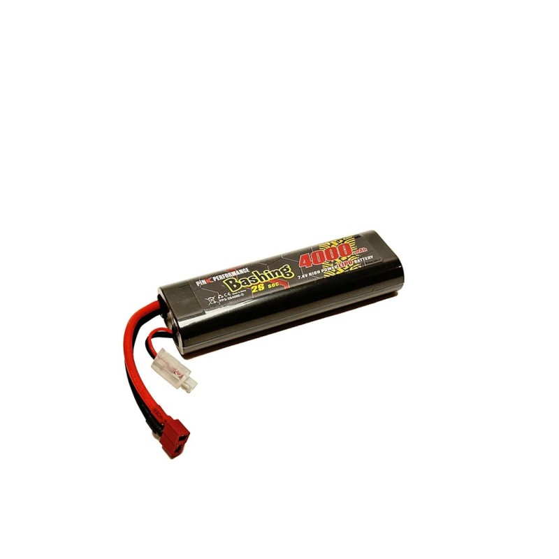 Batterie lipo 2S Bashing 7.4V 4000mAh 50C